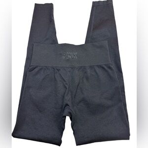 Pink Victorias Secret Black Stretch Seamless Leggings XS